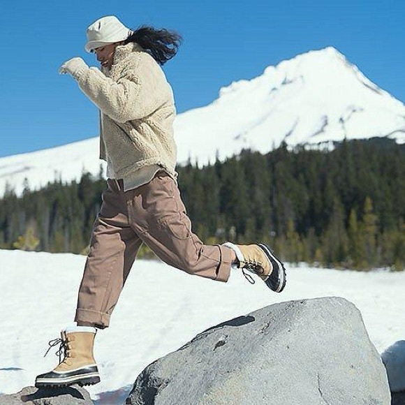 SOREL CARIBOU Women’s Waterproof Boot Size 6 Gorpcore Outdoor Winter Snow Boot - Picture 13 of 14